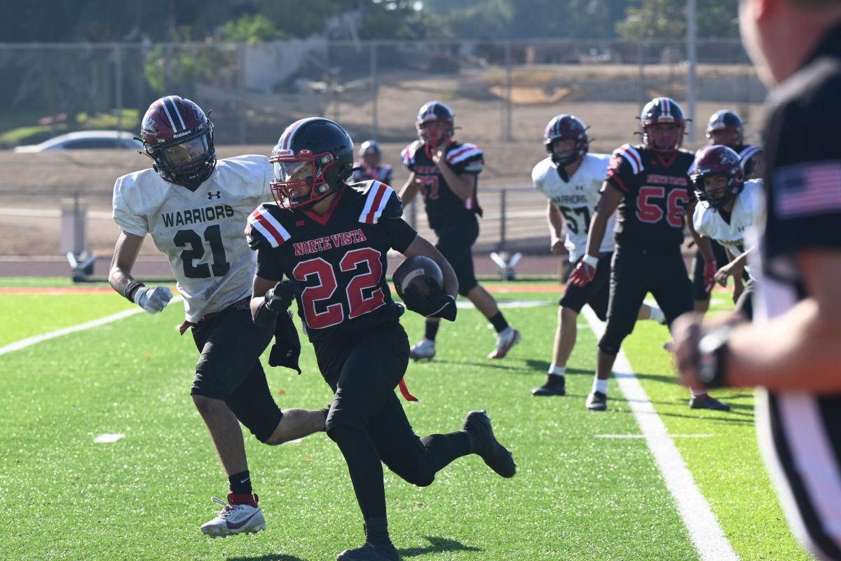 JV football vs Patriot 