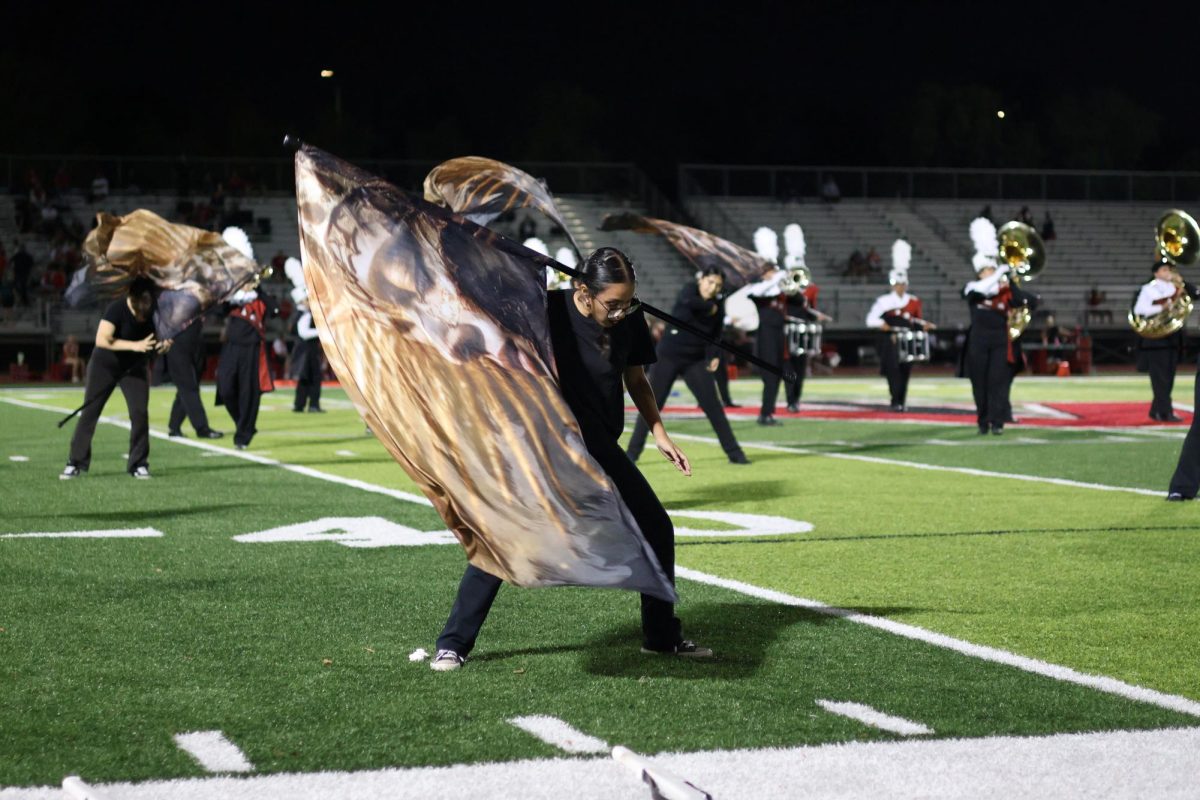 Varsity football game halftime show 