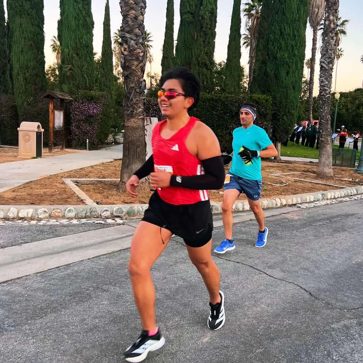 Brandon Lee Running in The Citrus Heritage Run